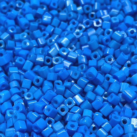 (CO-1417) PAQ. 25 GR MOSTACILLÓN CUADRADO AZUL