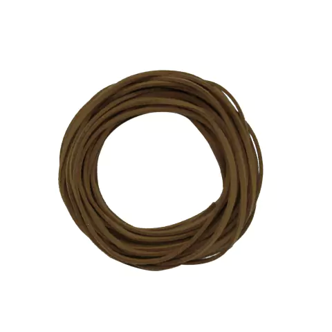 (CO-1715) METRO. CORDÓN GAMUZA MARRÓN 3 mm
