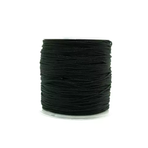 (CO-0016) ROLLO 100 M HILO CHINO NEGRO 0.8 MM