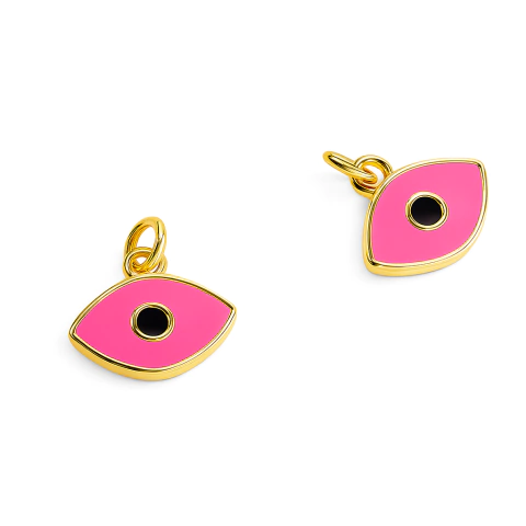 (GF-0408) DIJE OJO TURCO FUCSIA - comprar online