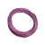 (CO-1770) METRO. CORDÓN GAMUZA MORADO GLITTER 3 mm