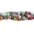 (CO-2086) TIRA DE 36 CM. PIEDRA DISCOS MULTICOLOR 6x3 MM