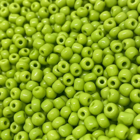 (CO-1446) BOLSA 50 GR. MOSTACILLON 6/0 VERDE