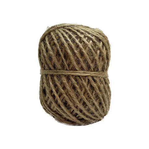 (H413) ROLLO 30 m. HILO YUTE NATURAL-CHICO 2mm 03/08