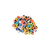 (CO-1466) PAQ. 50 UND OJO TURCO COLORES REDONDO PLASTICO 6 MM