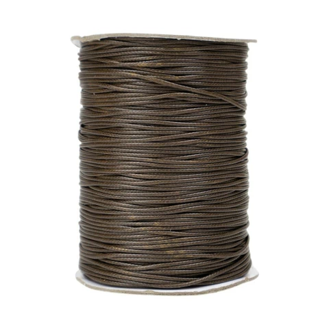 (CO-2172) POR METRO. CORDON SINTETICO / PIEL DE SERPIENTE MARRÓN 1 mm