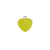 (CO-2045) UND. DIJE RESINA CORAZÓN GOMITA AMARILLA - comprar online