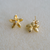 (GF-0633) PAR. BASE DE ARO FLOR PRIMAVERA - comprar online