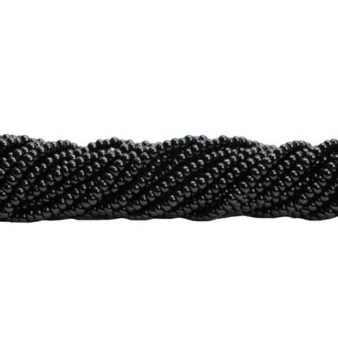 (CO-0541) TIRA 50 CM. MOSTACILLA CHECA NEGRO 3 mm