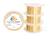 (AAS-28SG) ALAMBRE SOFT GOLD #28 AMERICRAFT SUPPLY