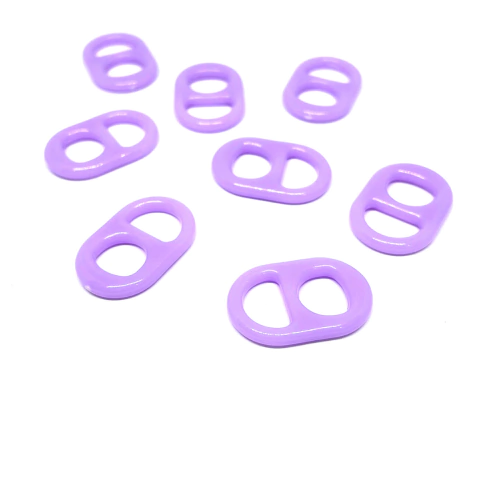 (CO-0982) UND CHAPA PLASTICA 21x14mm LILA