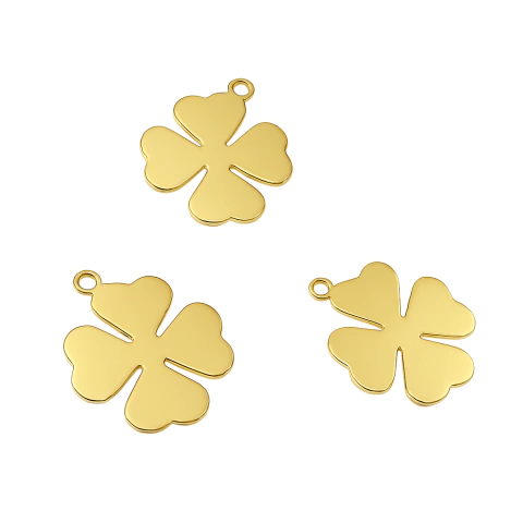 (CMGR-0353) DIJE TREBOL 16 x15 mm - comprar online