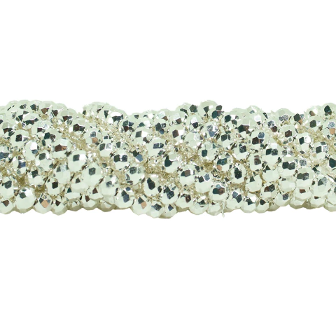 (CO-0269) TIRA CRISTAL DE ROCA #6 PLATA 925 - comprar online