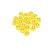(CO-0738) PAQ. 20 UND PASANTE FIMO 10 mm HAPPY FACE AMARILLA en internet