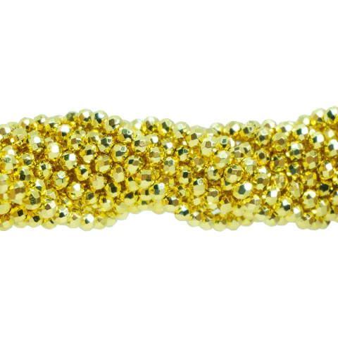 (CO-1753) TIRA CRISTAL DE ROCA #4 DORADO - comprar online