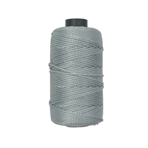 (CO-2053) ROLLO HILO POLYESTER 1 mm MICRO MACRAME x 60 m CELESTE