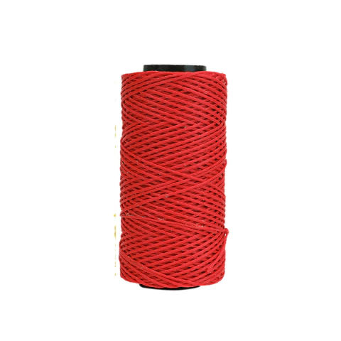 (CO-2219) ROLLO 70 m. HILO ENCERADO ROJO - comprar online