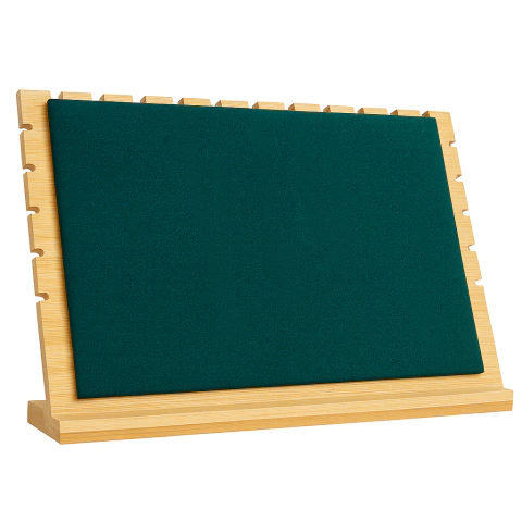 (DSP4) EXHIBIDOR PARA COLLARES HORIZONTAL VERDE - comprar online