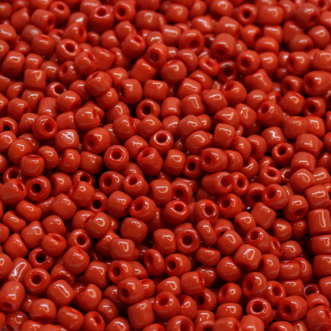 (CO-1782) BOLSA 50 GR. MOSTACILLÓN 6/0 ROJO INTENSO