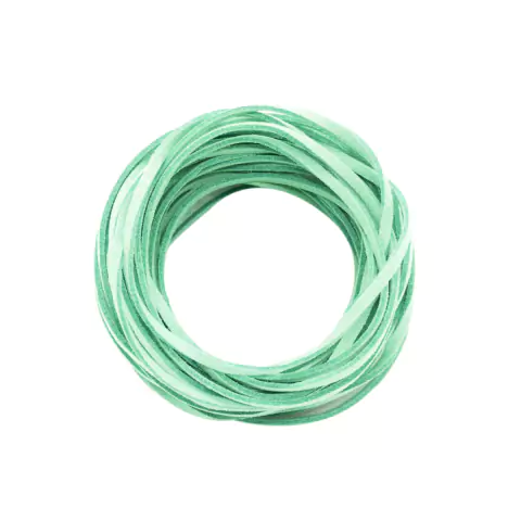 (CO-0110) METRO. CORDÓN GAMUZA TURQUESA 3 mm