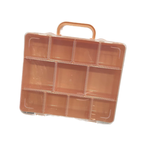 (CO-1336) CAJA ORGANIZADORA 11 DIVISIONES SALMÓN