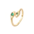 (GF-0210) ANILLO AJUSTABLE SNAKE