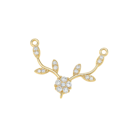 (GF-0458) DIJE CONECTOR RAMO - comprar online