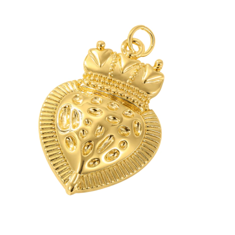 (GF-0564) UND. DIJE MAXI CORAZÓN QUEEN - comprar online