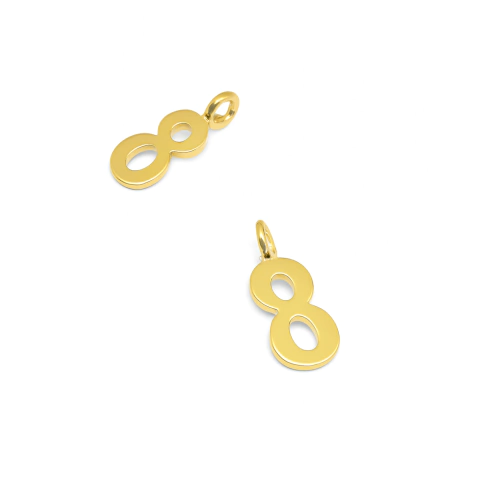 (NUM8) DIJE NÚMERO "8" - comprar online