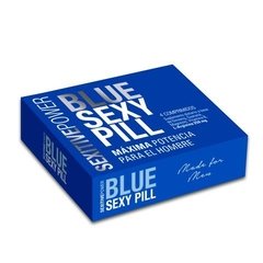 CSX-BLUE SEXY PILL SUPLEMENTO DIETARIO PARA EL HOMBRECONTENIDO: 4 CAPSULAS