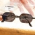 Óculos de Sol Blogueira Octogonal Premium - Preto - Metal - REF: 998 - C4 - C.15.01 - loja online