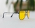 Óculos de Sol Aviador Light - Amarelo/Preto - Metal - REF.: SCA08 - I.05.02 - C1 - comprar online