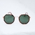 Óculos de Sol Blogueira Octogonal Aura - Verde Camuflado Rose - Metal - REF.: SCA17 - C.13.02 - C8 - comprar online