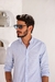 Óculos de Sol Retangular Urban 3.0 - Azul Cinza Transparente - Acetato- REF.:19045 - C8 -B.05.05 - loja online