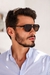 Óculos de Sol Retangular Urban 3.0 - Marrom Preto - Acetato- REF.:19045 - C1 - B.06.06 - Clush | Óculos Atacado e Acessórios