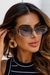 Óculos de Sol Retangular Josie - Cinza - Acetato - REF.: HP07316 - G.09.03 - C6 - comprar online