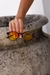 Óculos de Sol Redondo Brasil Premium - Amarelo Marrom Camuflado - Acetato - REF:.1101 - C14 - E.12.01 na internet