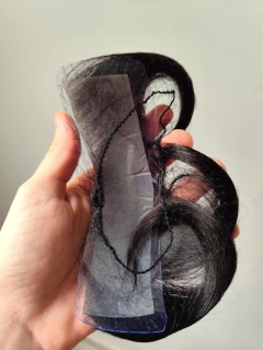 Prótese Capilar Frontal 16cmx2.5cm Diversas Cores - LEO IMPORTADOS