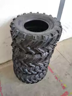 Imagem do Jogo De Rodas Liga-Leve Com Pneus Mars Quadriciclo Honda FourTrax 350/420 - 25 Polegadas