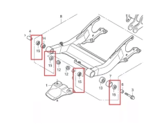 Retentor Original Da Balança Traseira Quadriciclo Honda FourTrax 420 - 2008 Até 2013 (REF: 91254KS6003) - comprar online