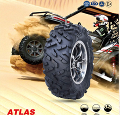 Imagem do Jogo De Rodas Liga-Leve Com Pneus Atlas Quadriciclo Honda Fourtrax - 26 Polegadas
