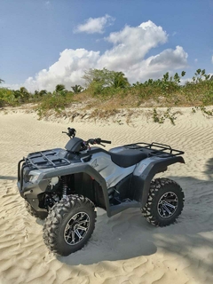 Jogo De Rodas Liga-Leve Com Pneus ATLAS Quadriciclo Honda FourTrax 350/420 - 25 Polegadas