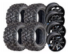 Jogo De Rodas Liga-Leve Com Pneus ATLAS Quadriciclo Honda FourTrax 350/420 - 25 Polegadas