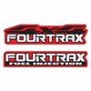 Par Adesivo Para-Lama Quadriciclo Honda FourTrax 420 - 2008 Até 2013