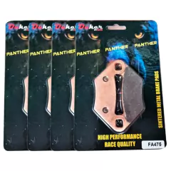 Kit Pastilha de Freio Panther Quadriciclo Polaris Scrambler 1000