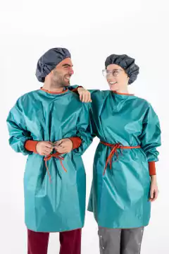 Camisolín impermeable reutilizable cian - comprar online