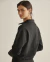 BUZO CROP BLACK - 8Q