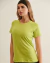 REMERA ESSENTIAL VERDE LIMA en internet