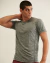 REMERA DRY FIT GRIS MELANGE - 8Q