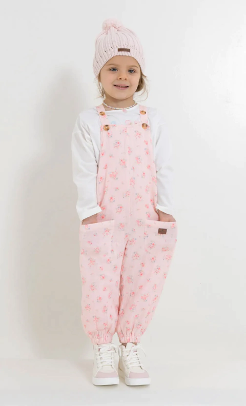 Jardinero Kid Lisboa Rosa Claro MM - comprar online